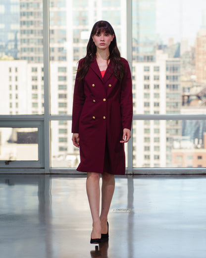 Signature Double-Breasted Blazer Dress